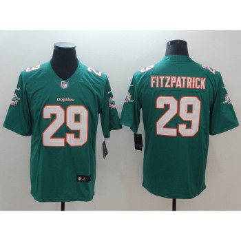 Men's Miami Dolphins #29 Minkah Fitzpatrick Aqua Vapor Untouchable NFL Limited Stitched Jersey Men's Miami Dolphins #29 Minkah Fitzpatrick Aqua Vapor Untouchable NFL Limited Stitched Jersey