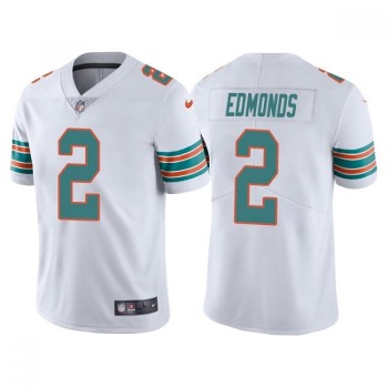 Men's Miami Dolphins #2 Chase Edmonds White Color Rush Limited Stitched Football Jersey Men's Miami Dolphins #2 Chase Edmonds White Color Rush Limited Stitched Football Jersey