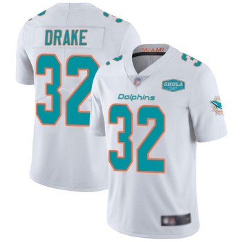 Men's Miami Dolphins #32 Patrick Laird White With 347 Shula Patch 2020 Vapor Untouchable Limited Stitched NFL Jersey Men's Miami Dolphins #32 Patrick Laird White With 347 Shula Patch 2020 Vapor Untouchable Limited Stitched NFL Jersey