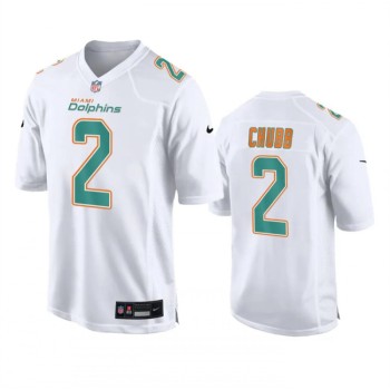 Men's Miami Dolphins #2 Bradley Chubb White Fashion Vapor Untouchable Stitched Football Jersey Men's Miami Dolphins #2 Bradley Chubb White Fashion Vapor Untouchable Stitched Football Jersey