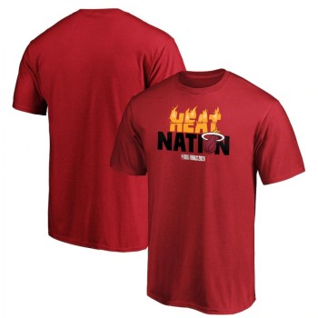 Men's Miami Heat 2020 Red Finals Bound Team Ambition Hometown T-Shirt Men's Miami Heat 2020 Red Finals Bound Team Ambition Hometown T-Shirt