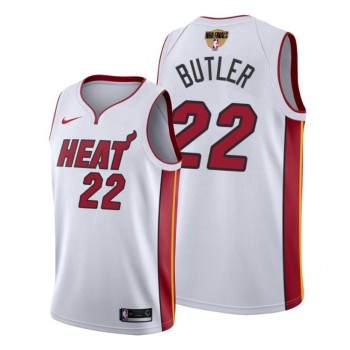 Men's Miami Heat #22 Jimmy Butler 2020 White Finals Bound Association Edition Swingman Stitched Jersey Men's Miami Heat #22 Jimmy Butler 2020 White Finals Bound Association Edition Swingman Stitched Jersey