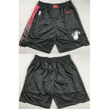 Men's Miami Heat Black Shorts (Run Small) Men's Miami Heat Black Shorts (Run Small)
