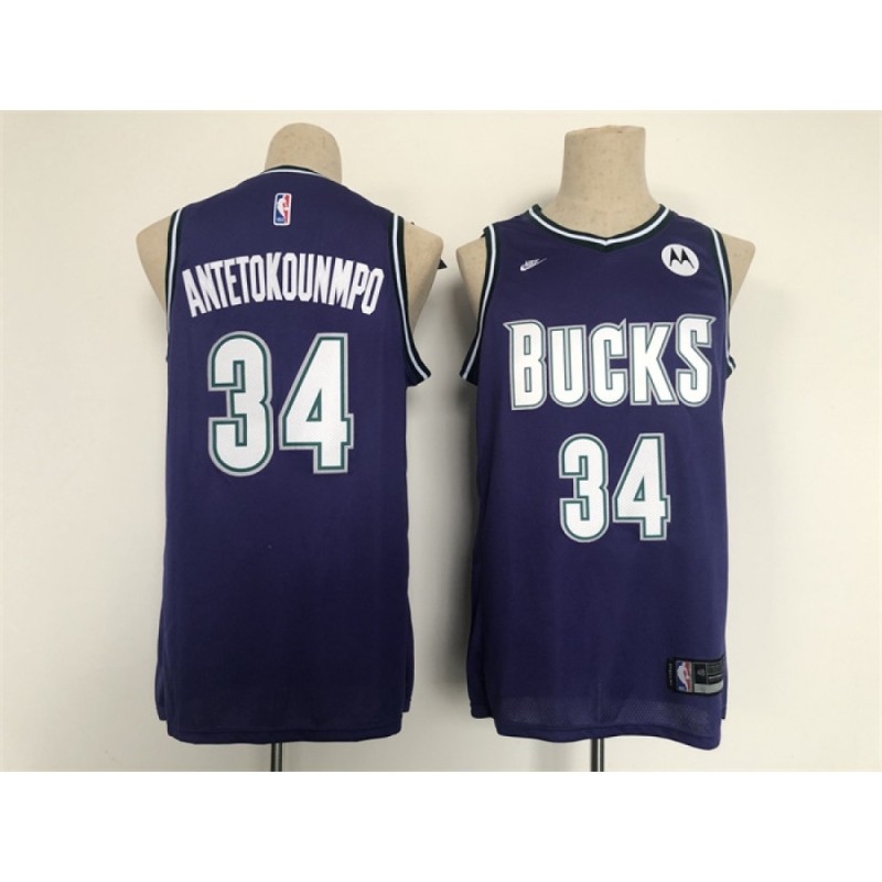 Men's Milwaukee Bucks #34 Giannis Antetokounmpo Black Stitched Basketball Jersey Men's Milwaukee Bucks #34 Giannis Antetokounmpo Black Stitched Basketball Jersey