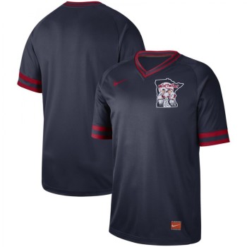Men's Minnesota Twins Blank Navy Cooperstown Collection Legend Stitched MLB Jersey Men's Minnesota Twins Blank Navy Cooperstown Collection Legend Stitched MLB Jersey