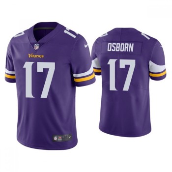 Men's Minnesota Vikings #17 K.J. Osborn Purple Vapor Untouchable Limited Stitched Jersey Men's Minnesota Vikings #17 K.J. Osborn Purple Vapor Untouchable Limited Stitched Jersey