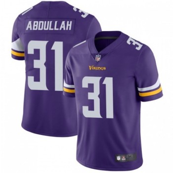 Men's Minnesota Vikings #31 Ameer Abdullah Purple Vapor Untouchable Limited Stitched Jersey Men's Minnesota Vikings #31 Ameer Abdullah Purple Vapor Untouchable Limited Stitched Jersey