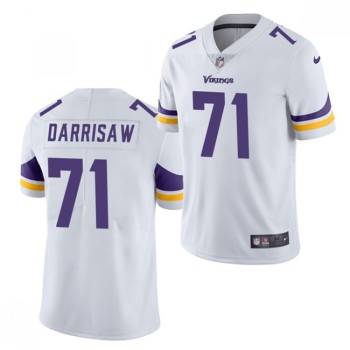 Men's Minnesota Vikings #71 Christian Darrisaw 2021 White Vapor Untouchable Limited Stitched Jersey Men's Minnesota Vikings #71 Christian Darrisaw 2021 White Vapor Untouchable Limited Stitched Jersey