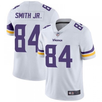 Men's Minnesota Vikings #84 Irv Smith Jr. White Vapor Untouchable Limited Stitched Jersey Men's Minnesota Vikings #84 Irv Smith Jr. White Vapor Untouchable Limited Stitched Jersey