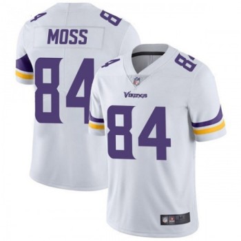 Men's Minnesota Vikings #84 Randy Moss White Vapor Untouchable Limited Stitched NFL Jersey Men's Minnesota Vikings #84 Randy Moss White Vapor Untouchable Limited Stitched NFL Jersey