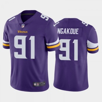 Men's Minnesota Vikings #91 Yannick Ngakoue Purple Vapor Untouchable Limited Stitched Jersey Men's Minnesota Vikings #91 Yannick Ngakoue Purple Vapor Untouchable Limited Stitched Jersey