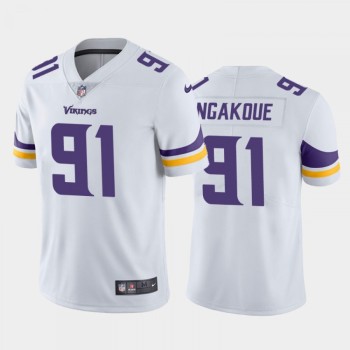 Men's Minnesota Vikings #91 Yannick Ngakoue White Vapor Untouchable Limited Stitched Jersey Men's Minnesota Vikings #91 Yannick Ngakoue White Vapor Untouchable Limited Stitched Jersey