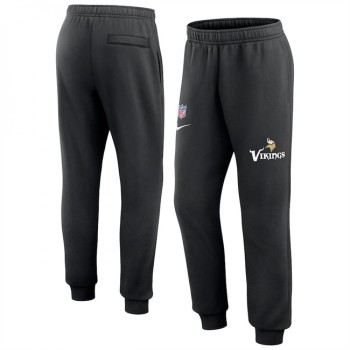 Men's Minnesota Vikings Black From Tracking Sweatpants Men's Minnesota Vikings Black From Tracking Sweatpants