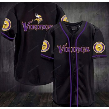 Men's Minnesota Vikings Black Stitched Jersey Men's Minnesota Vikings Black Stitched Jersey