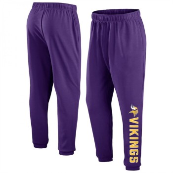 Men's Minnesota Vikings Purple From Tracking Sweatpants Men's Minnesota Vikings Purple From Tracking Sweatpants