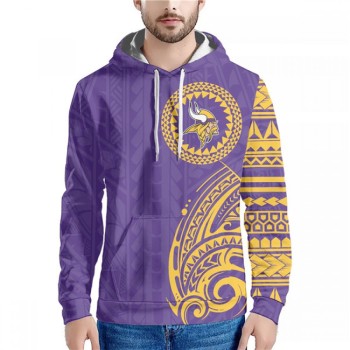 Men's Minnesota Vikings Purple Hoodie Men's Minnesota Vikings Purple Hoodie