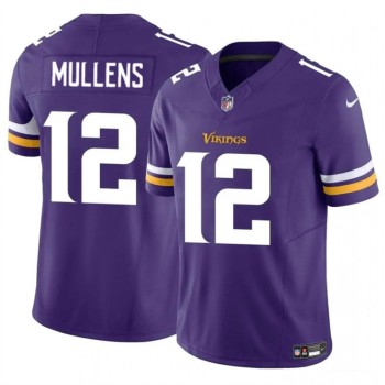 Men's Minnesota Vikings #12 Nick Mullens Purple 2023 F.U.S.E. Vapor Untouchable Limited Stitched Jersey Men's Minnesota Vikings #12 Nick Mullens Purple 2023 F.U.S.E. Vapor Untouchable Limited Stitched Jersey