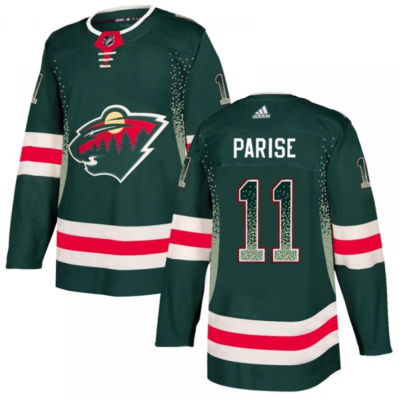 Men's Minnesota Wild #11 Zach Parise Green Drift Fashion Stitched NHL Jersey Men's Minnesota Wild #11 Zach Parise Green Drift Fashion Stitched NHL Jersey