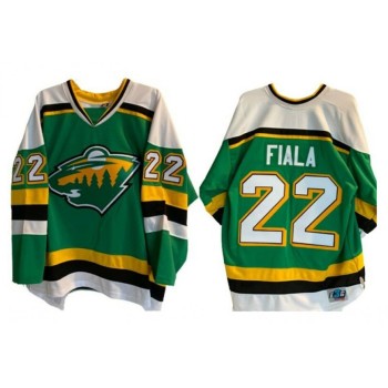 Men's Minnesota Wild #22 Kevin Fiala Reverse Retro Stitched Jersey Men's Minnesota Wild #22 Kevin Fiala Reverse Retro Stitched Jersey