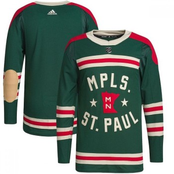 Men's Minnesota Wild Blank 2022 Green Winter Classic Stitched Jersey Men's Minnesota Wild Blank 2022 Green Winter Classic Stitched Jersey
