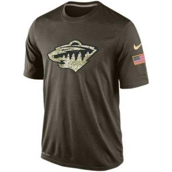 Men's Minnesota Wild Salute To Service Dri-FIT T-Shirt Men's Minnesota Wild Salute To Service Dri-FIT T-Shirt