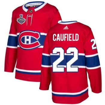 Men's Montreal Canadiens #22 Cole Caufield 2021 Red Stanley Cup Final Stitched Jersey Men's Montreal Canadiens #22 Cole Caufield 2021 Red Stanley Cup Final Stitched Jersey