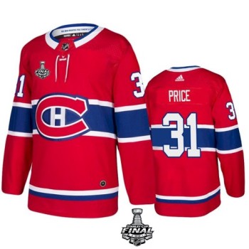 Men's Montreal Canadiens #31 Carey Price 2021 Red Stanley Cup Final Stitched Jersey Men's Montreal Canadiens #31 Carey Price 2021 Red Stanley Cup Final Stitched Jersey