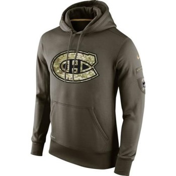 Men's Montreal Canadiens Salute To Service NHL Hoodie Men's Montreal Canadiens Salute To Service NHL Hoodie