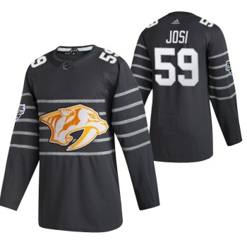 Men's Nashville Predators #59 Roman Josi 2020 Grey All Star Stitched NHL Jersey Men's Nashville Predators #59 Roman Josi 2020 Grey All Star Stitched NHL Jersey