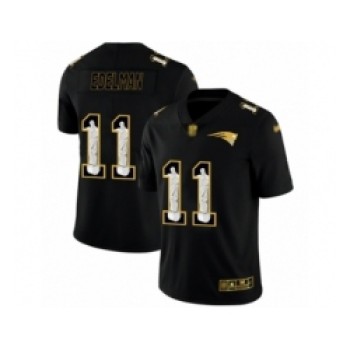 Men's New England Patriots #11 Julian Edelman Black Jesus Faith Edition Limited Stitched Jersey Men's New England Patriots #11 Julian Edelman Black Jesus Faith Edition Limited Stitched Jersey