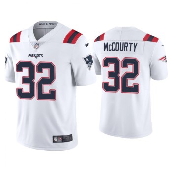 Men's New England Patriots #32 Devin McCourty 2020 White Vapor Untouchable Limited Stitched NFL Jersey Men's New England Patriots #32 Devin McCourty 2020 White Vapor Untouchable Limited Stitched NFL Jersey