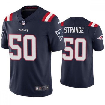 Men's New England Patriots #50 Cole Strange Navy Vapor Untouchable Limited Stitched Jersey Men's New England Patriots #50 Cole Strange Navy Vapor Untouchable Limited Stitched Jersey