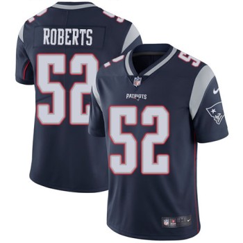 Men's New England Patriots #52 Elandon Roberts Navy Blue Vapor Untouchable Limited Stitched NFL Jersey Men's New England Patriots #52 Elandon Roberts Navy Blue Vapor Untouchable Limited Stitched NFL Jersey