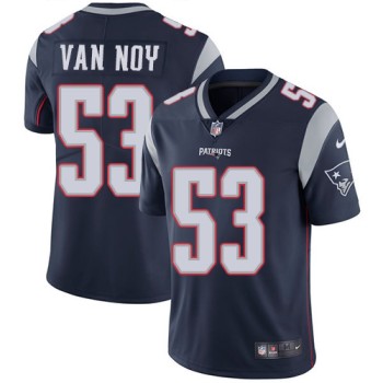 Men's New England Patriots #53 Kyle Van Noy Navy Blue Vapor Untouchable Limited Stitched NFL Jersey Men's New England Patriots #53 Kyle Van Noy Navy Blue Vapor Untouchable Limited Stitched NFL Jersey