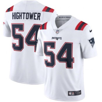 Men's New England Patriots #54 Dont'a Hightower 2020 White Vapor Untouchable Limited Stitched NFL Jersey Men's New England Patriots #54 Dont'a Hightower 2020 White Vapor Untouchable Limited Stitched NFL Jersey