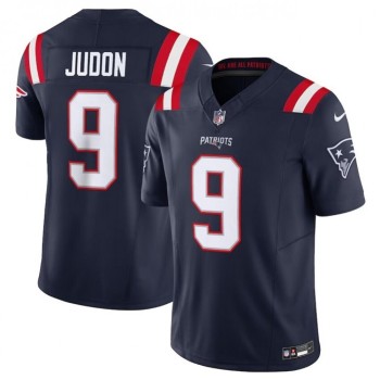 Men's New England Patriots #9 Matthew Judon Navy 2023 F.U.S.E. Vapor Limited Stitched Football Jersey Men's New England Patriots #9 Matthew Judon Navy 2023 F.U.S.E. Vapor Limited Stitched Football Jersey