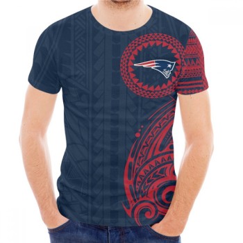 Men's New England Patriots Navy T-Shirt Men's New England Patriots Navy T-Shirt