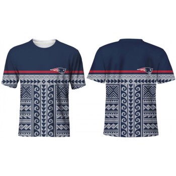 Men's New England Patriots Navy T-Shirt Men's New England Patriots Navy T-Shirt