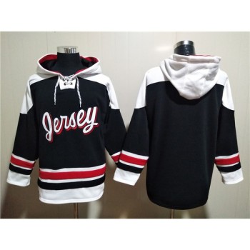 Men's New Jersey Devils #7 Dougie Hamilton Blank Ageless Must-Have Lace-Up Pullover Hoodie Men's New Jersey Devils #7 Dougie Hamilton Blank Ageless Must-Have Lace-Up Pullover Hoodie