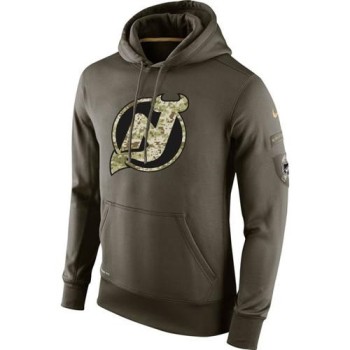 Men's New Jersey Devils Salute To Service NHL Hoodie Men's New Jersey Devils Salute To Service NHL Hoodie