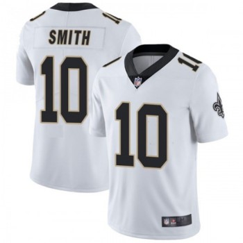 Men's New Orleans Saints #10 Tre'Quan Smith White Vapor Untouchable Limited Stitched Jersey Men's New Orleans Saints #10 Tre'Quan Smith White Vapor Untouchable Limited Stitched Jersey