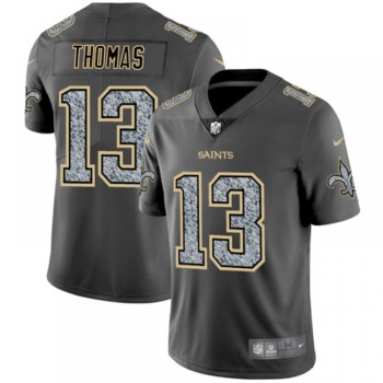 Men's New Orleans Saints #13 Michael Thomas 2019 Gray Fashion Static Limited Stitched NFL Jersey Men's New Orleans Saints #13 Michael Thomas 2019 Gray Fashion Static Limited Stitched NFL Jersey
