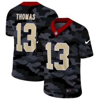 Men's New Orleans Saints #13 Michael Thomas 2020 Camo Limited Stitched Jersey Men's New Orleans Saints #13 Michael Thomas 2020 Camo Limited Stitched Jersey