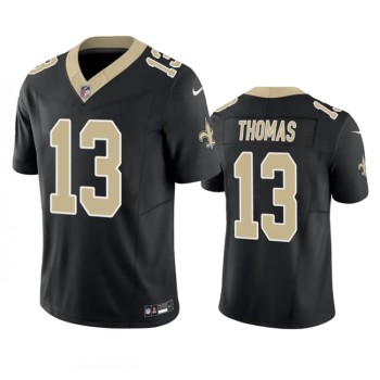 Men's New Orleans Saints #13 Michael Thomas Black 2023 F.U.S.E. Vapor Untouchable Limited Stitched Jersey Men's New Orleans Saints #13 Michael Thomas Black 2023 F.U.S.E. Vapor Untouchable Limited Stitched Jersey
