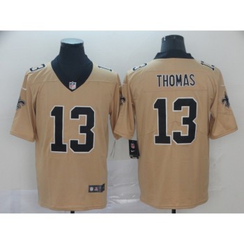 Men's New Orleans Saints #13 Michael Thomas Gold Inverted Legend Stitched NFL Jersey Men's New Orleans Saints #13 Michael Thomas Gold Inverted Legend Stitched NFL Jersey