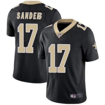 Men's New Orleans Saints #17 Emmanuel Sanders Black Vapor Untouchable Limited Stitched Jersey Men's New Orleans Saints #17 Emmanuel Sanders Black Vapor Untouchable Limited Stitched Jersey