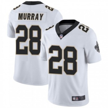 Men's New Orleans Saints #28 Latavius Murray White Vapor Untouchable Limited Stitched Jersey Men's New Orleans Saints #28 Latavius Murray White Vapor Untouchable Limited Stitched Jersey