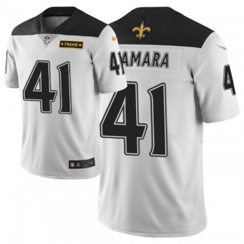 Men's New Orleans Saints #41 Alvin Kamara White 2019 City Edition Limited Stitched NFL Jersey Men's New Orleans Saints #41 Alvin Kamara White 2019 City Edition Limited Stitched NFL Jersey