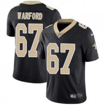 Men's New Orleans Saints #67 Larry Warford Black Vapor Untouchable Limited Stitched NFL Jersey Men's New Orleans Saints #67 Larry Warford Black Vapor Untouchable Limited Stitched NFL Jersey