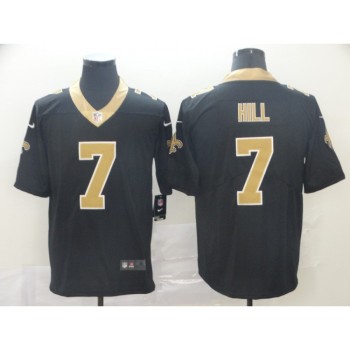 Men's New Orleans Saints #7 Taysom Hill Black Vapor Untouchable Limited Stitched NFL Jersey Men's New Orleans Saints #7 Taysom Hill Black Vapor Untouchable Limited Stitched NFL Jersey
